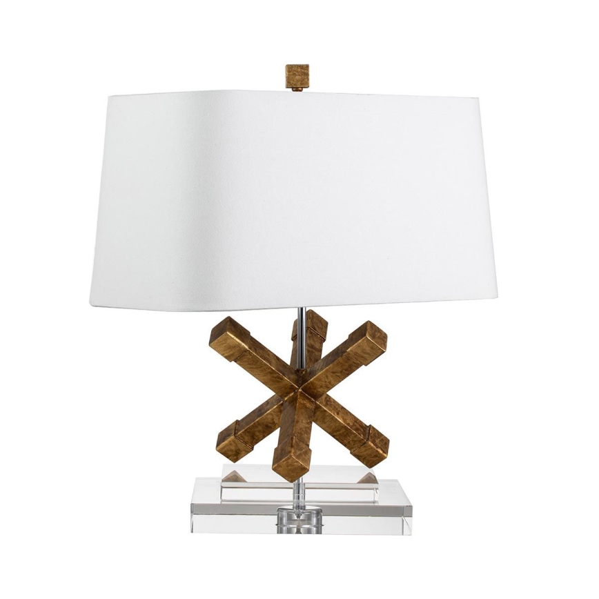 Elstead - Stolná lampa JACKSON SQUARE 1xE27/60W/230V