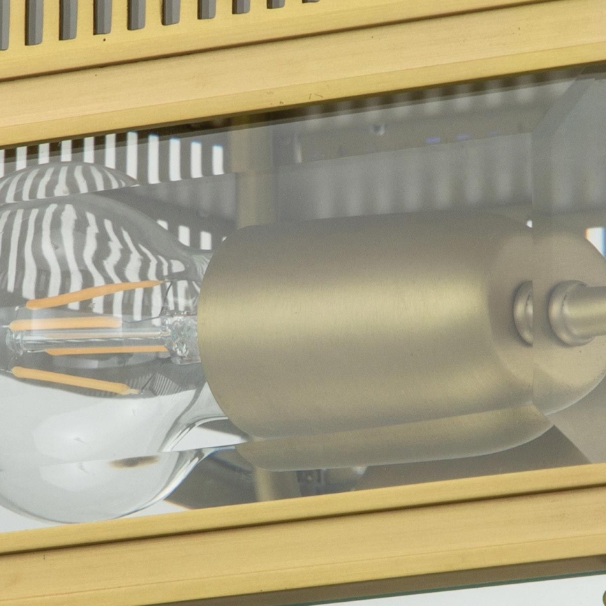 Elstead - Vonkajšie stropné svietidlo HOLBORN 2xE27/60W/230V IP44 zlaté