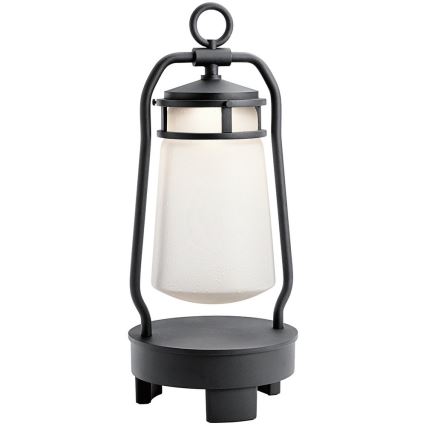 Elstead - Vonkajšia lampa s reproduktorom LYNDON 3W/230V IP44 8800 mAh
