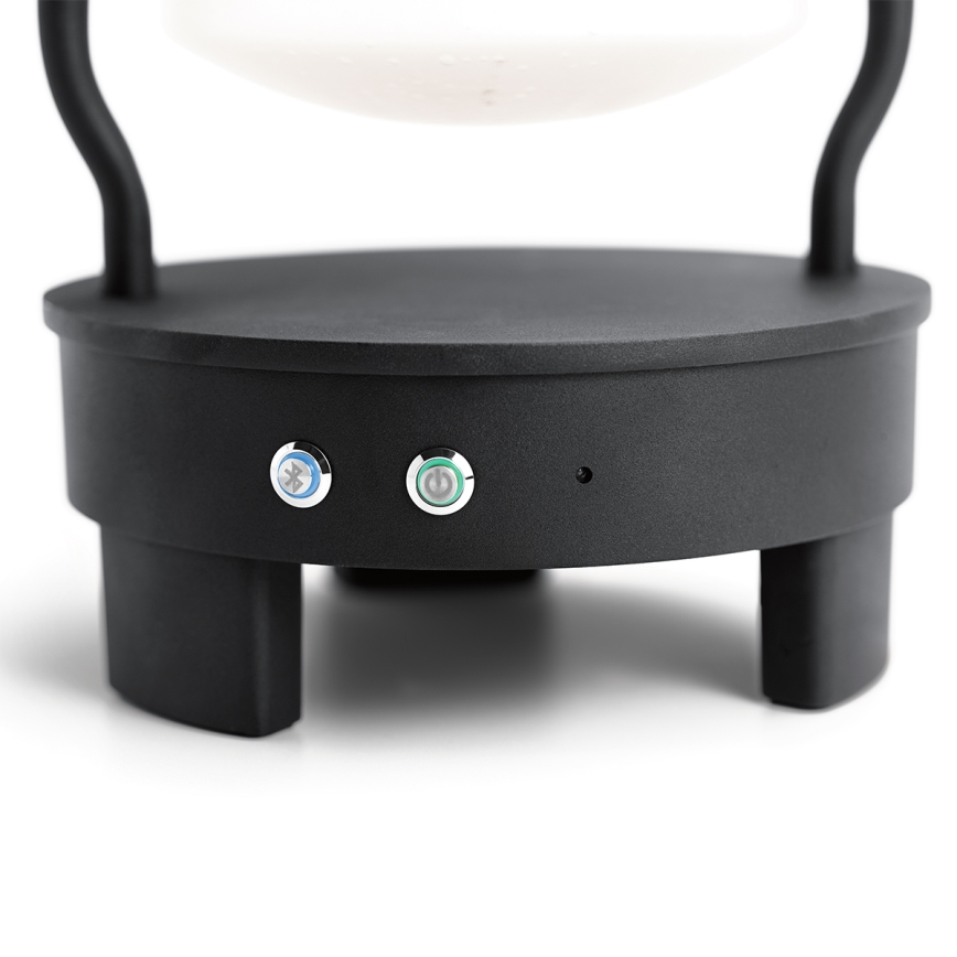 Elstead - Vonkajšia lampa s reproduktorom LYNDON 3W/230V IP44 8800 mAh
