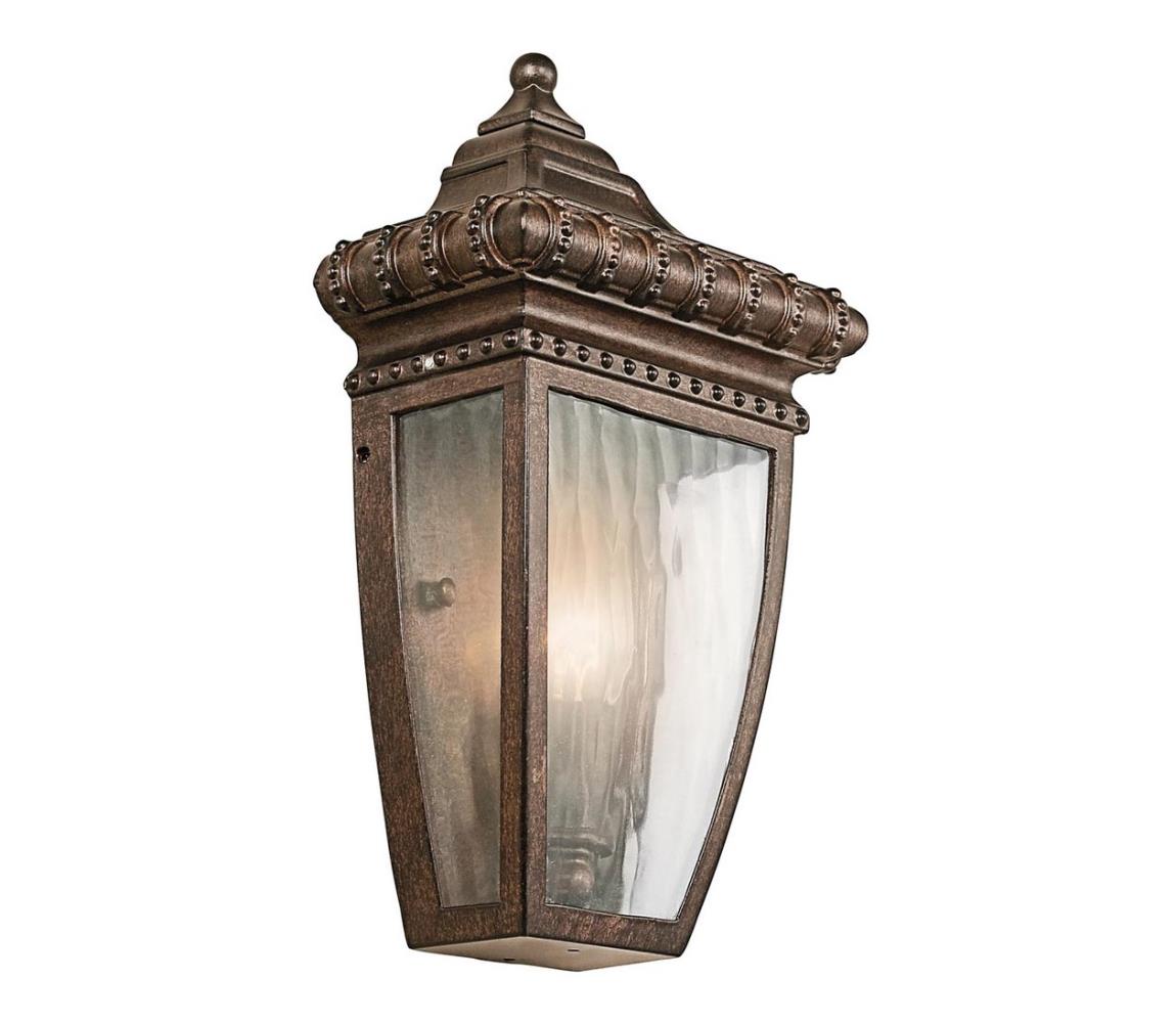 Elstead Elstead KL-VENETIAN7-S - Vonkajšie nástenné svietidlo VENETIAN 1xE14/60W/230V IP44
