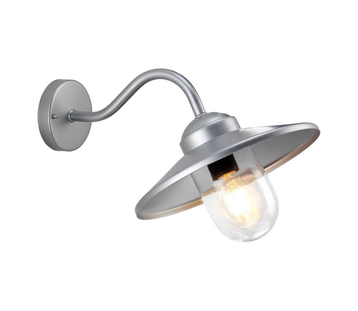 Elstead KLAMPENBORG -Vonkajšie nástenné svietidlo KLAMPENBORG 1xE27/60W/230V IP44 KLAMPENBORG