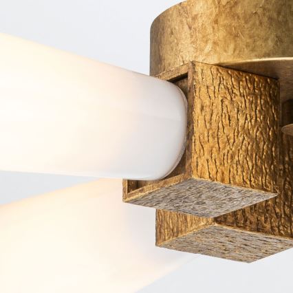 Elstead - Luster na tyči KRISTY 4xE27/40W/230V medená