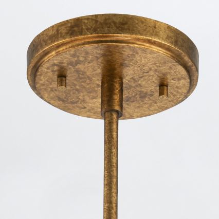 Elstead - Luster na tyči KRISTY 4xE27/40W/230V medená