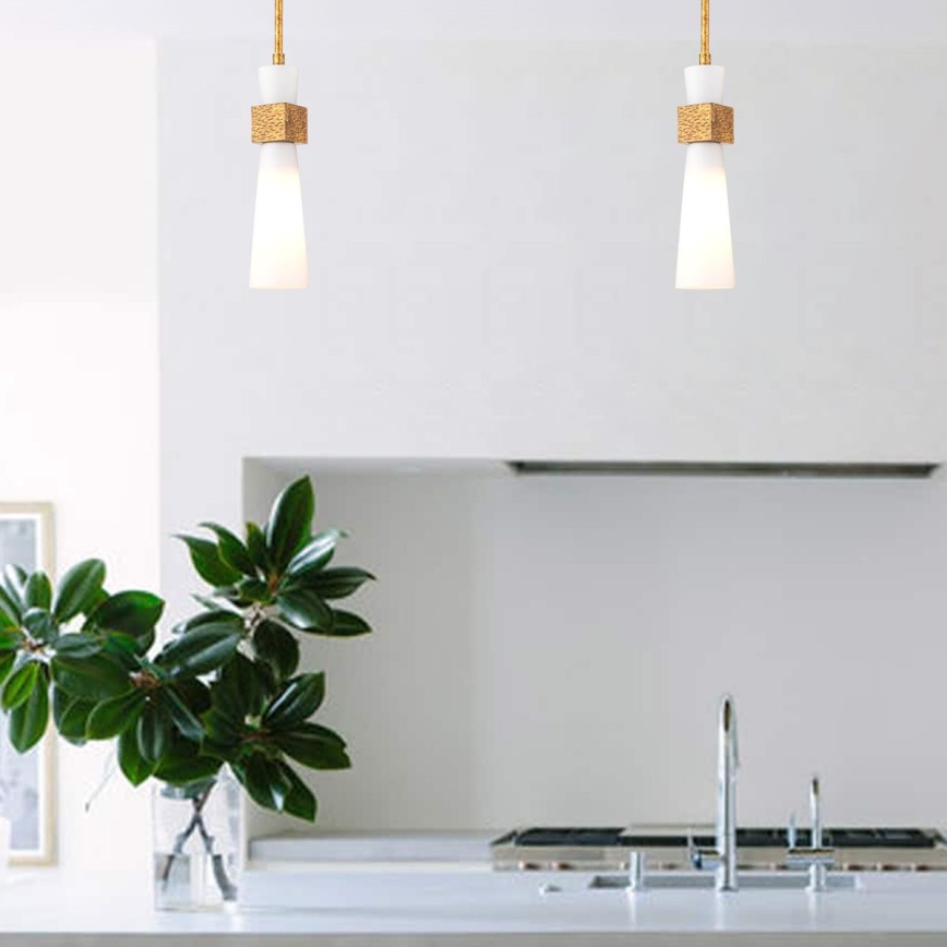 Elstead - luster na tyči KRISTY 1xE27/40W/230V pr. 15,2 cm medený