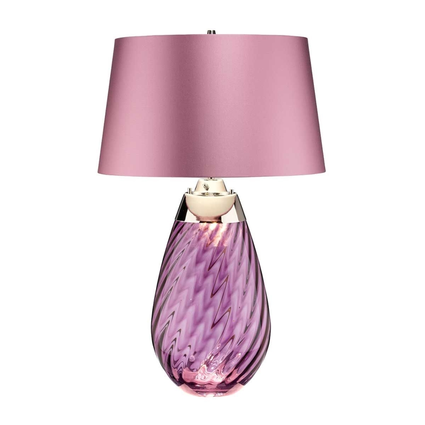 Elstead - LED Stolná lampa LENA 1xE27/40W/230V + 1xGU10/7W 74 cm ružová