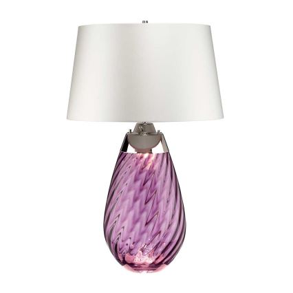 Elstead - LED Stolná lampa LENA 1xE27/40W/230V + 1xGU10/7W 74 cm ružová/biela