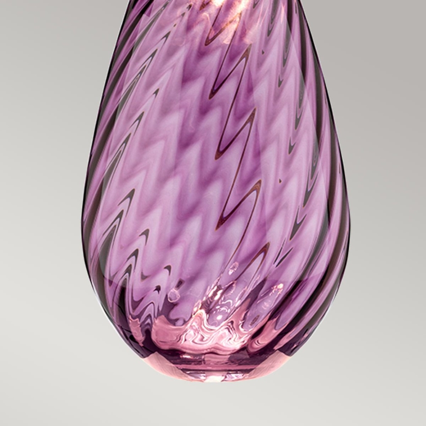 Elstead - LED Stolná lampa LENA 1xE27/40W/230V + 1xGU10/7W 74 cm ružová/biela