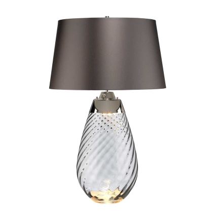 Elstead - LED Stolná lampa LENA 1xE27/40W/230V + 1xGU10/7W 74 cm šedá