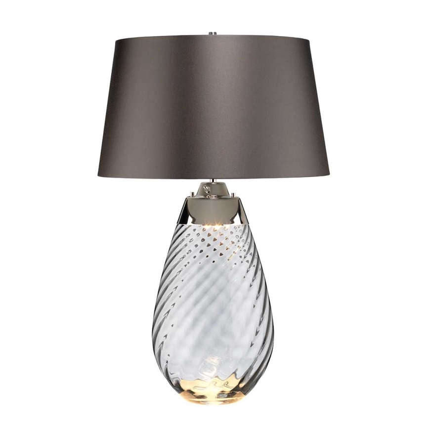 Elstead - LED Stolná lampa LENA 1xE27/40W/230V + 1xGU10/7W 74 cm šedá