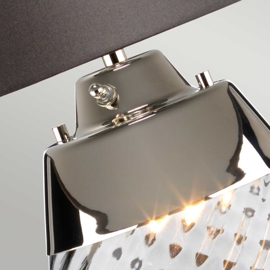 Elstead - LED Stolná lampa LENA 1xE27/40W/230V + 1xGU10/7W 74 cm šedá
