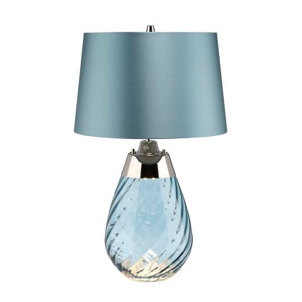Elstead - LED Stolná lampa LENA 1xE27/60W/230V + 1xGU10/7W 60,5 cm modrá