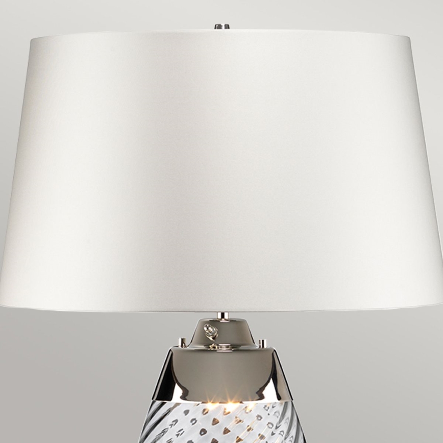 Elstead - LED Stolná lampa LENA 1xE27/60W/230V + 1xGU10/7W 60,5cm modrá/biela