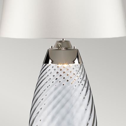 Elstead - LED Stolná lampa LENA 1xE27/60W/230V + 1xGU10/7W 60,5cm modrá/biela