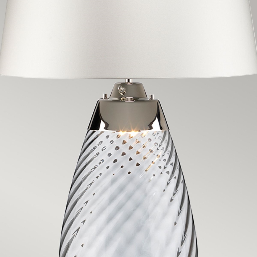 Elstead - LED Stolná lampa LENA 1xE27/60W/230V + 1xGU10/7W 60,5cm modrá/biela
