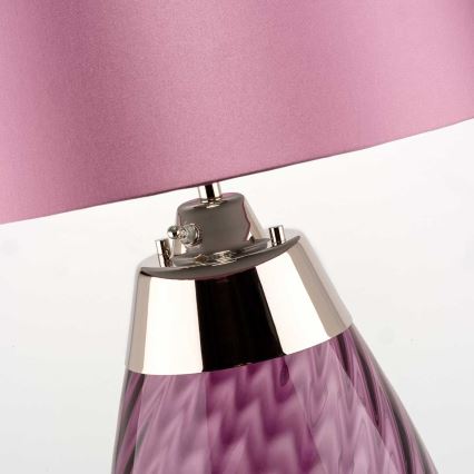 Elstead - LED Stolná lampa LENA 1xE27/60W/230V + 1xGU10/7W 60,5 cm ružová