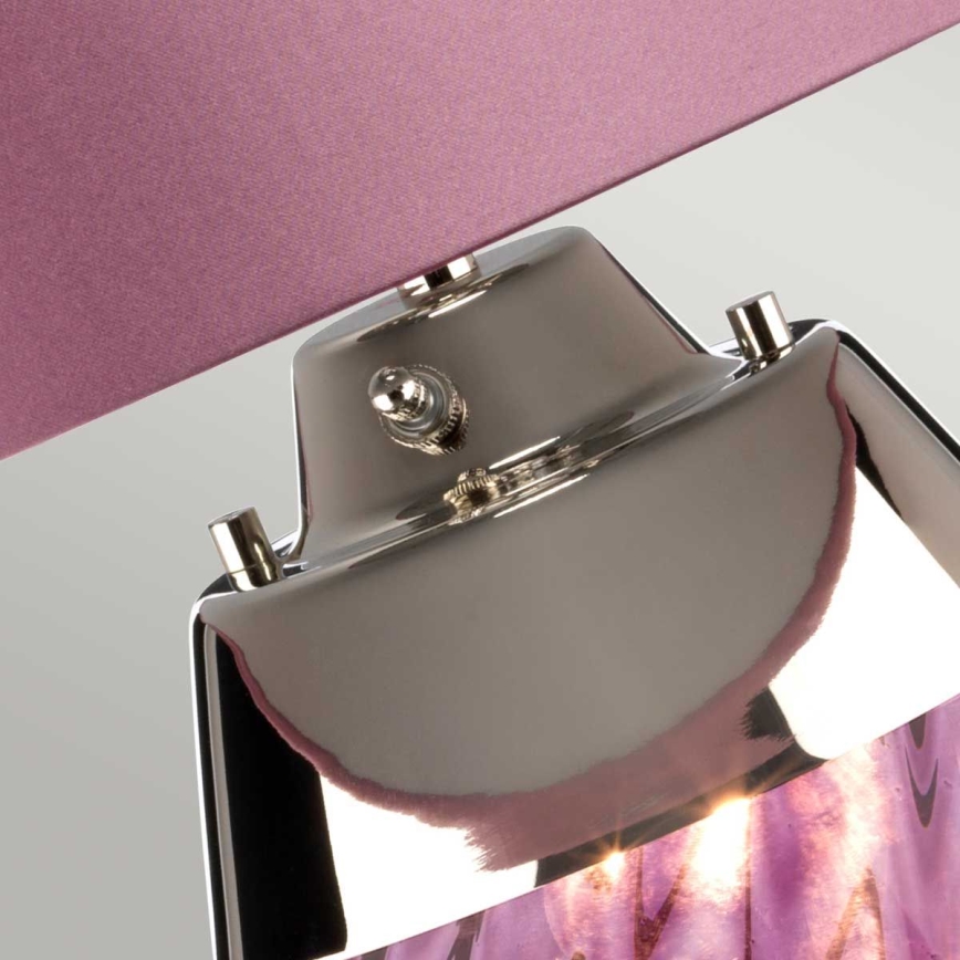 Elstead - LED Stolná lampa LENA 1xE27/60W/230V + 1xGU10/7W 60,5 cm ružová