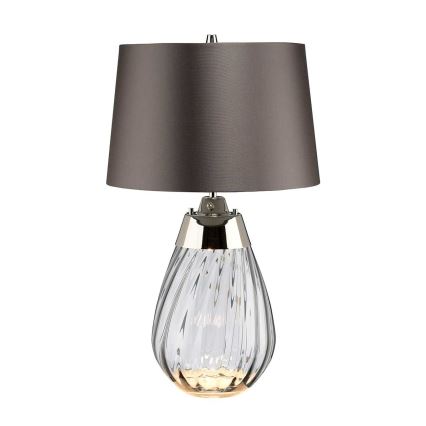 Elstead - LED Stolná lampa LENA 1xE27/60W/230V + 1xGU10/7W 60,5 cm šedá