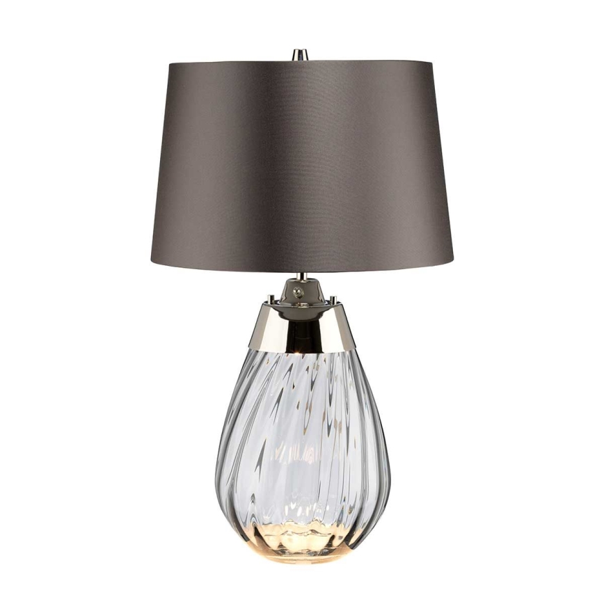 Elstead - LED Stolná lampa LENA 1xE27/60W/230V + 1xGU10/7W 60,5 cm šedá