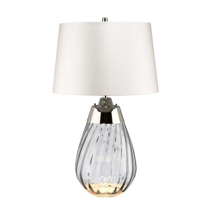 Elstead - LED Stolná lampa LENA 1xE27/60W/230V + 1xGU10/7W 60,5 cm biela