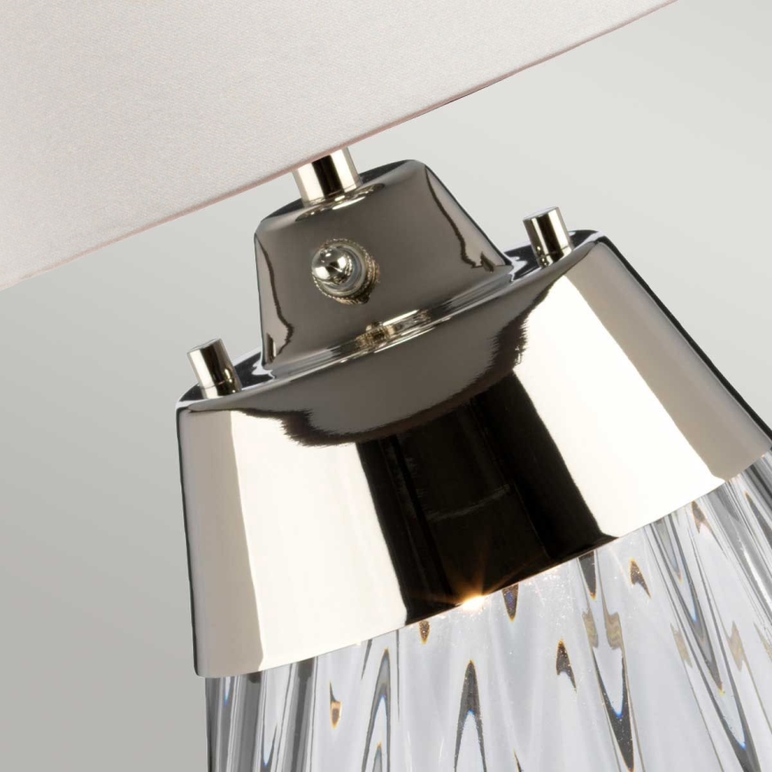 Elstead - LED Stolná lampa LENA 1xE27/60W/230V + 1xGU10/7W 60,5 cm biela