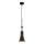 Elstead - Luster na lanku ETOILE 1xE27/60W/230V pr. 13,3 cm čierna