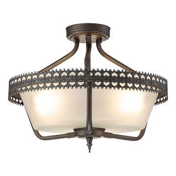 Elstead - Prisadený luster CROWN 3xE27/60W/230V