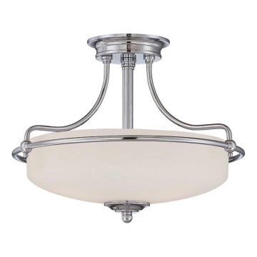 Elstead - Prisadený luster GRIFFIN 3xE27/100W/230V lesklý chróm