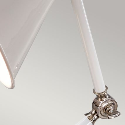 Elstead - Stolná lampa PROVENCE ELEMENT 1xE27/60W/230V biela