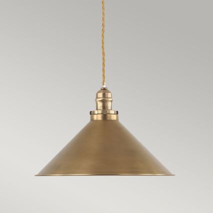 Elstead - Luster na lanku PROVENCE 1xE27/60W/230V zlatá