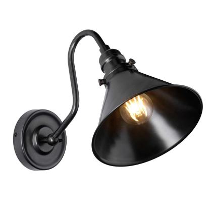 Elstead - Nástenné svietidlo PROVENCE 1xE27/60W/230V čierna