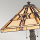 Elstead QZ-FINTON-TL - Stolná lampa FINTON 2xE27/60W/230V