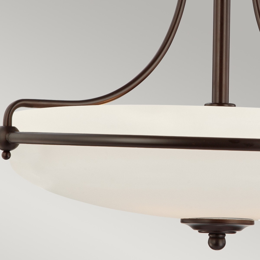 Elstead - Prisadený luster GRIFFIN 4xE27/100W/230V bronz