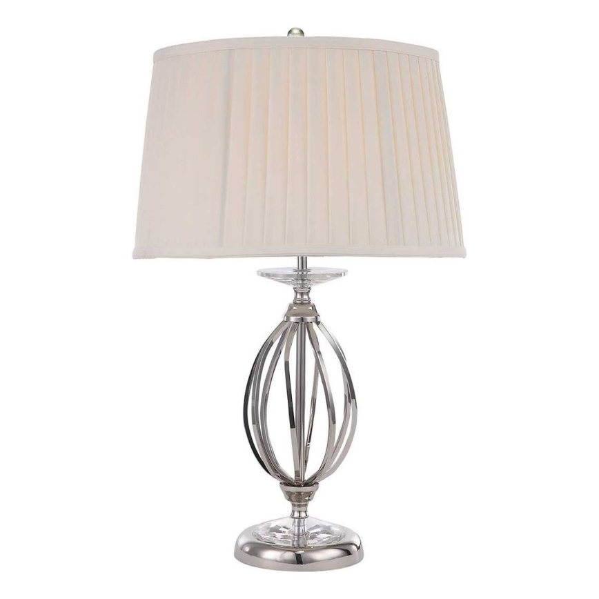 Elstead - Stolná lampa AEGEAN 1xE27/60W/230V lesklý chróm