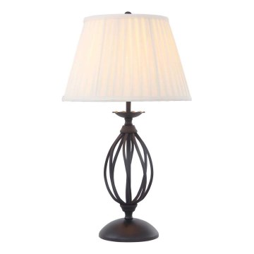 Elstead - Stolná lampa ARTISAN 1xE27/60W/230V čierna