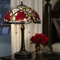 Elstead - Stolová lampa Tiffany LARISSA 2xE27/60W/230V