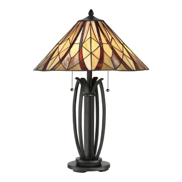 Elstead - Stolová lampa Tiffany VICTORY 2xE27/60W/230V