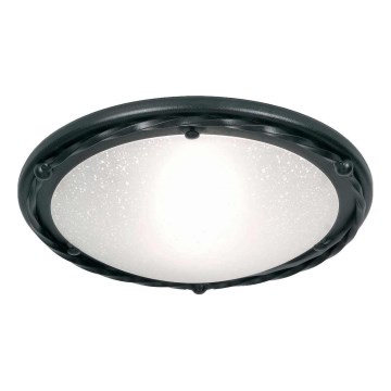 Elstead - Stropné svietidlo PEMBROKE 1xE27/60W/230V čierna