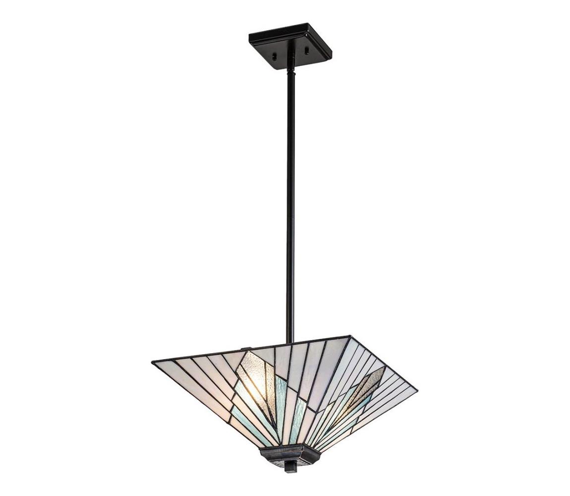 Elstead Elstead TF-ALDERLEY-F-P - Luster na tyči ALDERLEY 2xE27/60W/230V