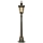 Elstead - Vonkajšia lampa PHILADELPHIA 1xE27/100W/230V IP44 čierna