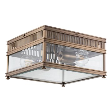 Elstead - Vonkajšie stropné svietidlo HOLBORN 2xE27/60W/230V IP44
