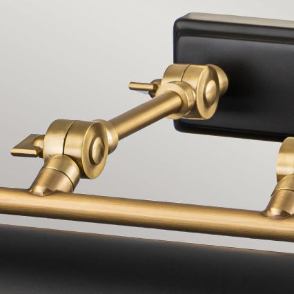 Elstead - Svietidlo na obrazy WINCHFIELD 4xE14/40W/230V čierne