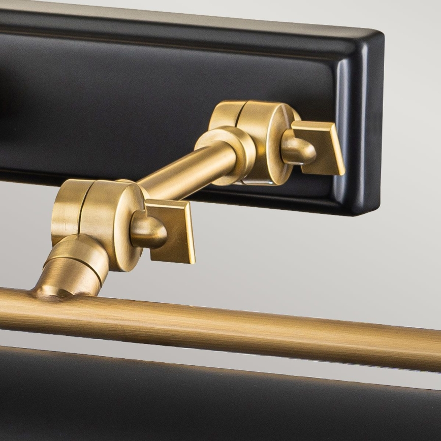 Elstead - Svietidlo na obrazy WINCHFIELD 4xE14/40W/230V čierne