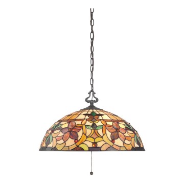 Elstead - Závesný luster Tiffany KAMI 3xE27/60W/230V