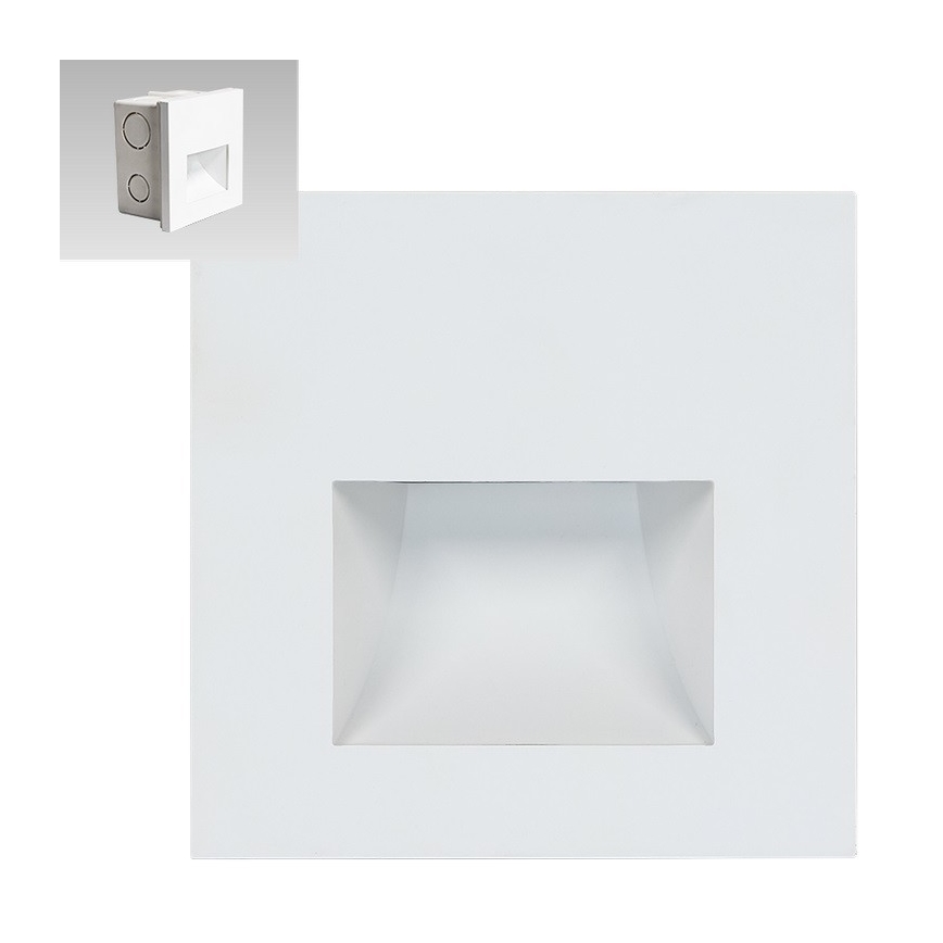 Emithor 70415 - LED Schodiskové svietidlo SUNNY LED/1W/230V 4000K biela