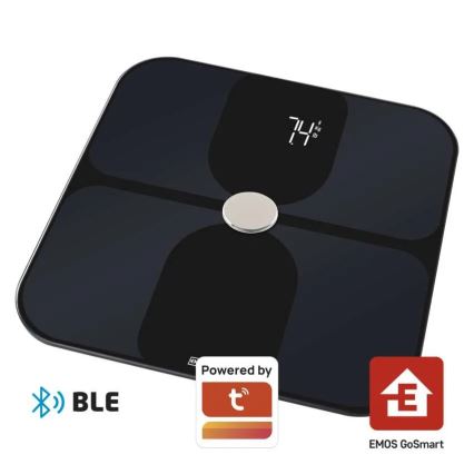 Inteligentná osobná váha GoSmart 3xAAA Tuya