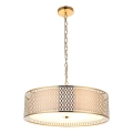 Endon 101569 - Luster na reťazi CORDERO 3xE27/10W/230V zlatý