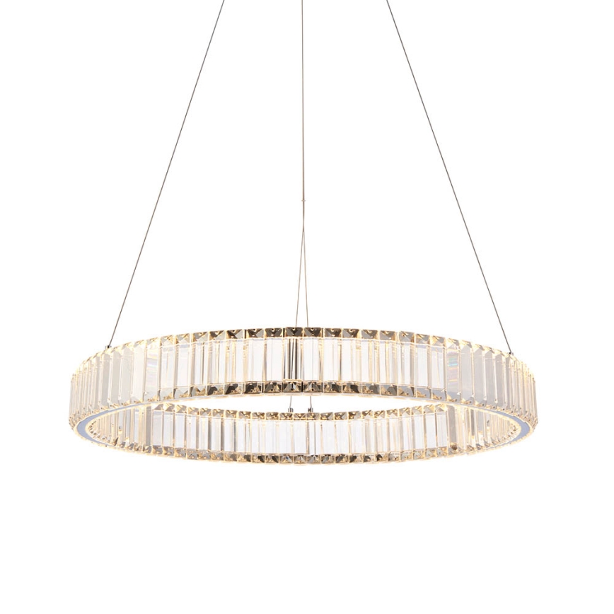 Endon 102255 - LED stmievateľný luster na lanku LAGUNA LED/36W/230V lesklý chróm