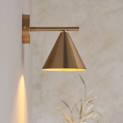 Endon 102893 - Nástenné bodové svietidlo CAPE 1xE14/7W/230V mosadz