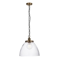 Endon 102926 - Luster na reťazi HANSEN 1xE27/10W/230V mosadz